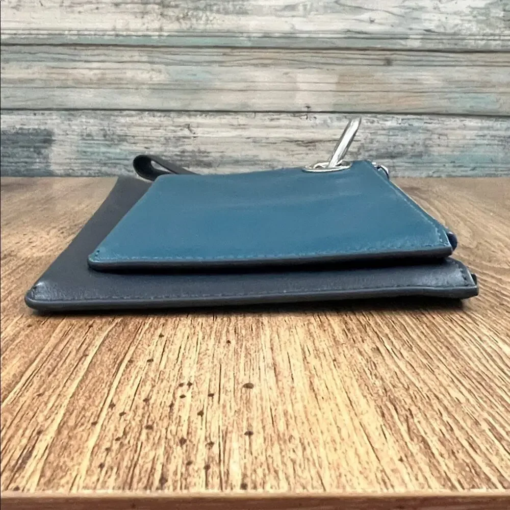 Michael Kors Tri-Color Leather Pouch Trio